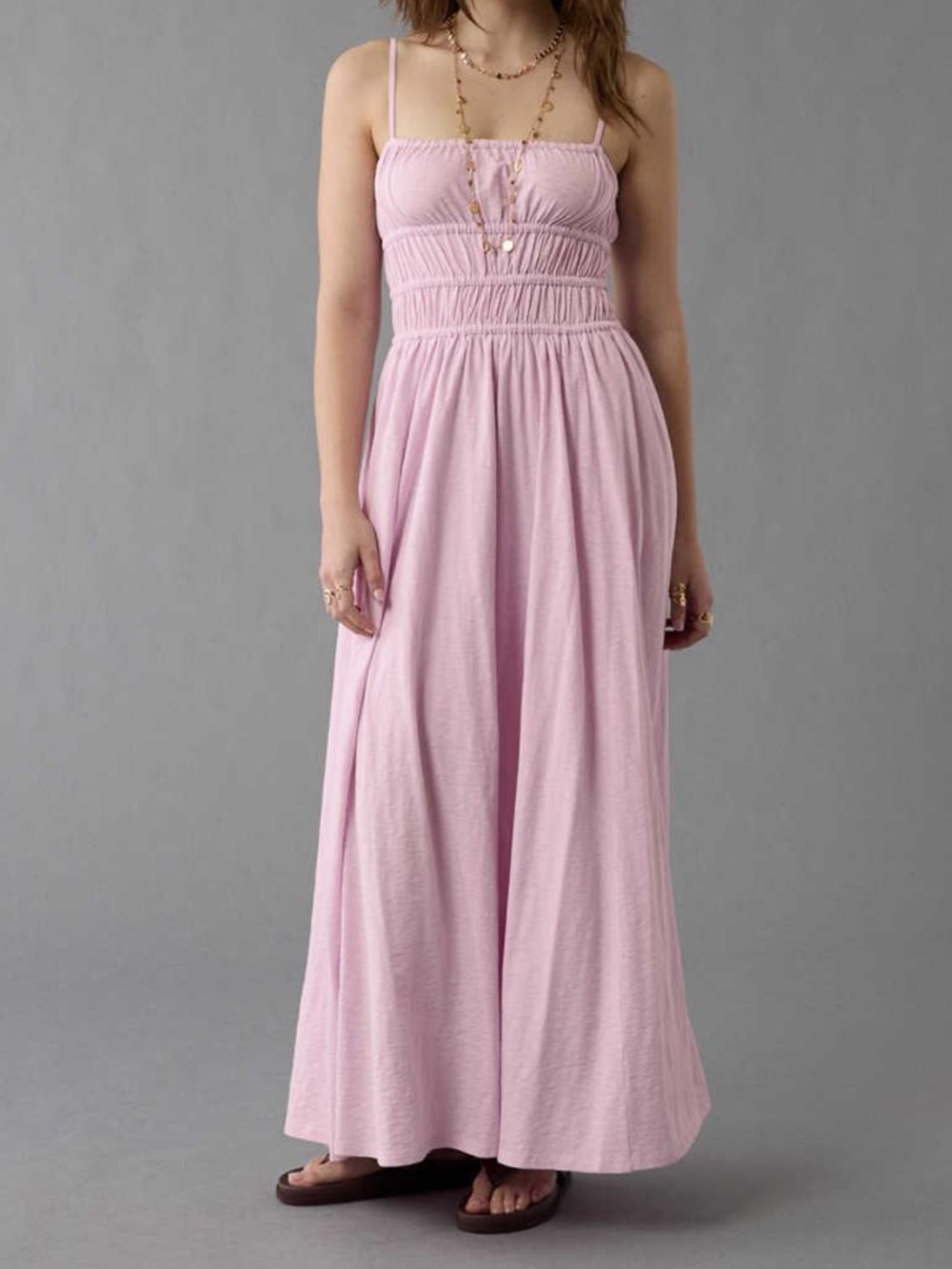 American Eagle Outfitters Lavender Maxi Dress